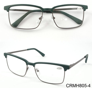 Venta <span class=keywords><strong>al</strong></span> por mayor de alta calidad de diseño de Metal bisagra de resorte de primavera de los hombres de la moda gafas de lectura - Product Image 5