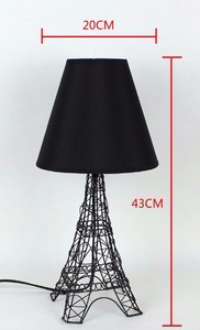 European Eiffel Tower Polyresin Base <strong>Table</strong> <strong>Lamps</strong> Fabric Shade <strong>Funky</strong> <strong>Table</strong> <strong>Lamps</strong> - Product Image 6