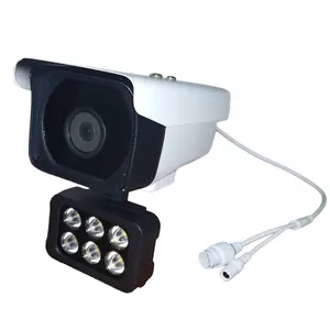 Harga Pabrik Starlight IP POE 5MP Sony 307 Kamera Cctv Luar Ruangan 4K H.265 Lampu Hitam Kamera P2p Ip Penuh Warna