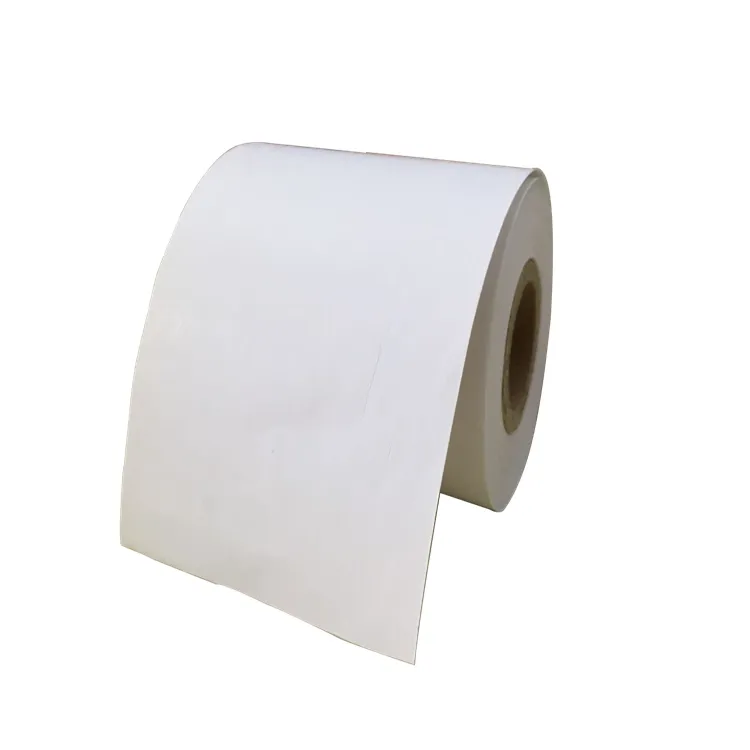 Fabrika fiyat 4 rolls/paketi yazar kasa kağıt roluları 57x50mm termal makbuz kağıt