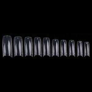 Venta caliente uñas postizas Corea 500 unids/bolsa <span class=keywords><strong>Natural</strong></span> claro blanco extremidades del clavo francés - Product Image 2