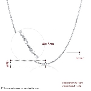 L02 सस्ता कस्टम सफेद सोना 925 स्टर्लिंग सिल्वर पॉपकॉर्न चेन स्टार हार - Product Image 6