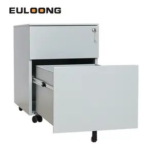 Nội Thất Văn Phòng Hiện Đại Tủ Lưu Trữ Tập Tin Bằng Thép Có Bánh Xe