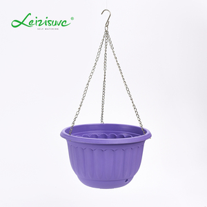 Leizisure <span class=keywords><strong>de</strong></span> plástico al por mayor <span class=keywords><strong>de</strong></span> macetas <span class=keywords><strong>de</strong></span> flores colgantes olla - Product Image 1
