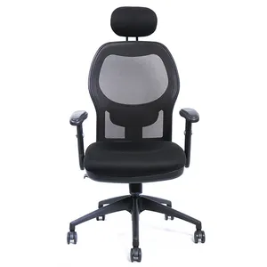 Frank Tech-silla giratoria de oficina, respaldo alto, especificación