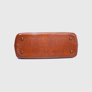 Sac fourre-tout vintage en cuir PU huilé personnalisé pour femme, sacs à main <span class=keywords><strong>de</strong></span> créateur pour femme, sacs fourre-tout pour voyage, rendez-vous et usage quotidien - Product Image 5