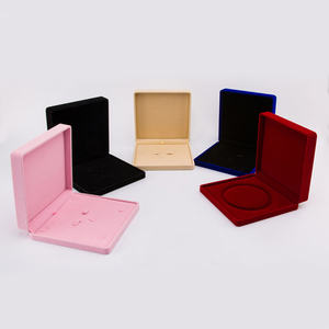 Customized Logo <strong>Cardboard</strong> Plus Flannel Jewelry Packaging Gift <strong>Box</strong> Jewelry <strong>Storage</strong> <strong>Box</strong> - Product Image 6