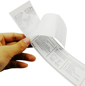 Nhiệt in ấn EPC-Gen2 dính UHF hãng hàng không <span class=keywords><strong>RFID</strong></span> hành lý Tag cho hành lý - Product Image 2