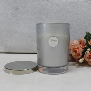 Respetuoso del medio ambiente velas de soja con tarro de cristal - Product Image 2