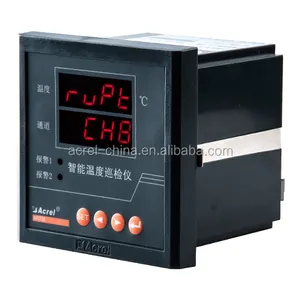Medidor de temperatura com rs485 acril de saída de alarme usb multicanal termopar logger de dados de temperatura pt100