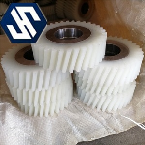 Cheap Price Custom Industrial plastic nylon helical gear