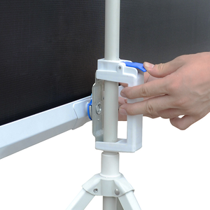 <span class=keywords><strong>100</strong></span> <span class=keywords><strong>pulgadas</strong></span> 4 3 portátil al aire libre suelo trípode Pantalla de proyector/tela pantalla proyector para venta - Product Image 3