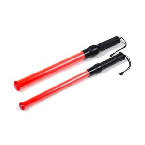 54Cm Rode Veiligheid Verkeersbaton Met Led-Verlichting Waarschuwing Verkeersleiding Apparaat