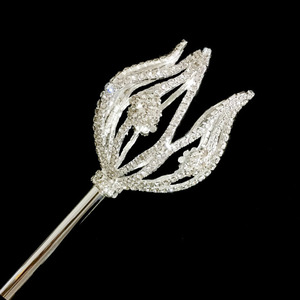 Pageant Rhinestone Wand Bán Buôn Tùy Chỉnh Pha Lê Scepters - Product Image 1