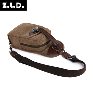 The latest best bags Messenger shoulder bags vintage solid color For school Messenger Bag Messenger - Product Image 4