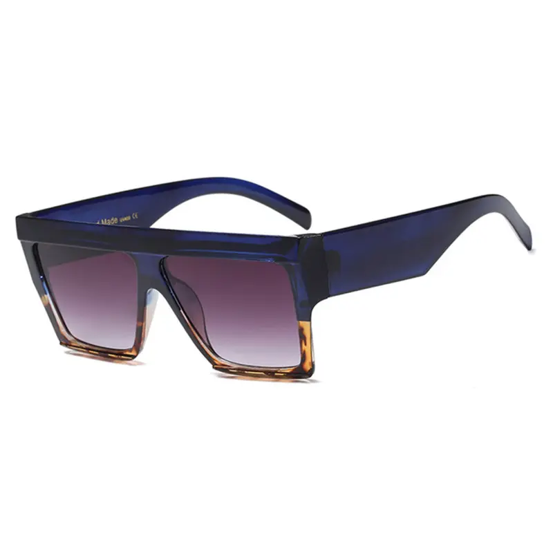 Ghidhbk — lunettes de soleil carrées surdimensionnées pour homme et femme, verres solaires de bonne qualité, marque de styliste à la mode, K32254, collection 2019