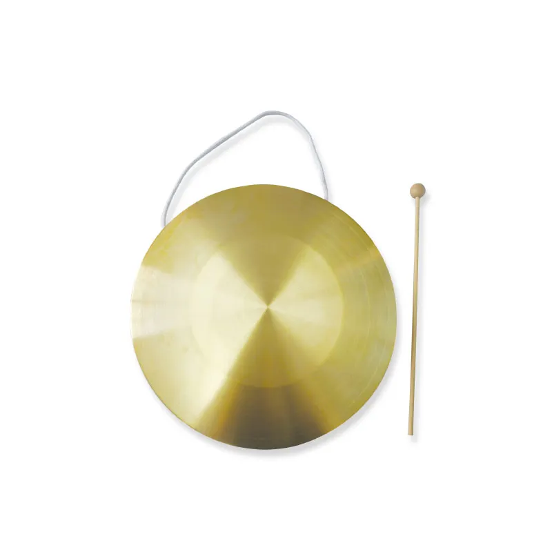 Muzikale percussie-instrument materiaal van metaal koper messing gong