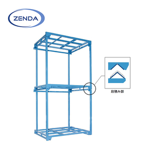 Estante de acero <span class=keywords><strong>hs</strong></span> código de almacén jaula rodante plegable bastidores - Product Image 1