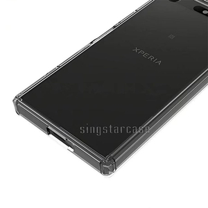 Antichoc TPU Cadre Pare-chocs PC Dur Couverture Arrière Pour Sony <span class=keywords><strong>Xperia</strong></span> <span class=keywords><strong>XZ1</strong></span> Boîtier Compact - Product Image 5