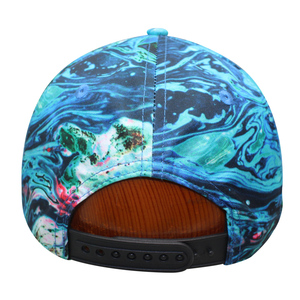 Popolare design curvo bordo cravatta tinta berretti da baseball del cappello - Product Image 4