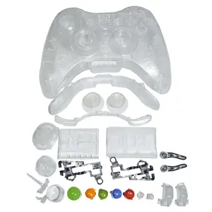 Pour XBox 360 Contrôleur Shell de Remplacement Transparent Logement Shell Cas Boutons pour XBox 360 Contrôleur