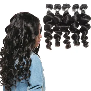Tangle free peruvian hair 100 virgin,loose deep weave human hair mink virgin hair wholesale