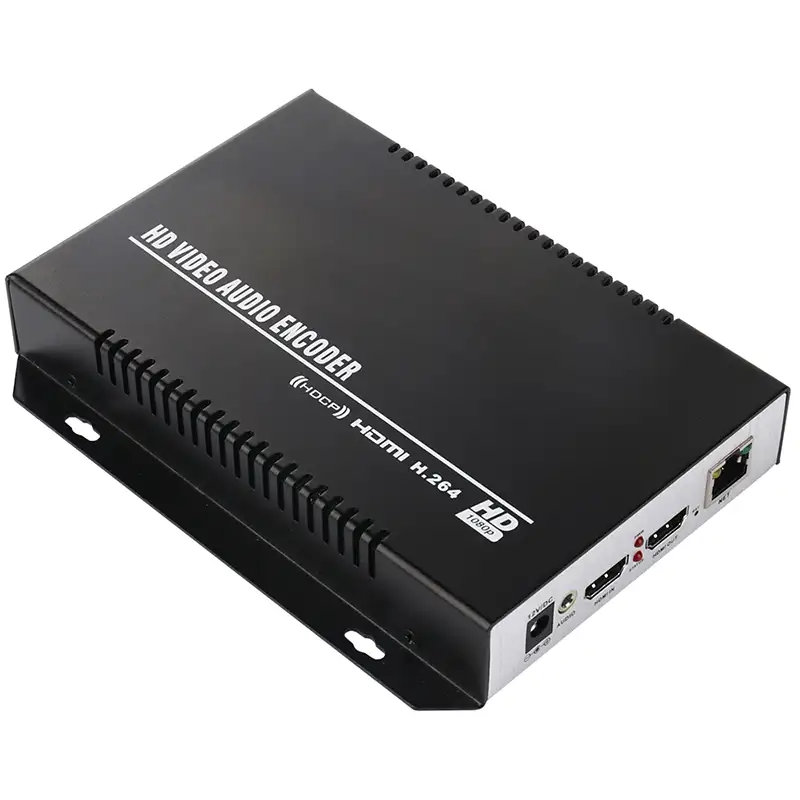 H.265.H.264 HDMI حلقة فيديو التشفير الصوت IPTV IP تدفق البث المباشر الارسال RTMP HDMI حلقة فيديو التشفير