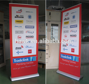 China curva top pop up <span class=keywords><strong>banner</strong></span> stands fácil de mover rollo <span class=keywords><strong>banner</strong></span> standee - Product Image 3