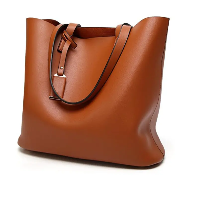 Large Capacity PU leather Set sac a main de lux femme Women Shoulder Bag Handbag