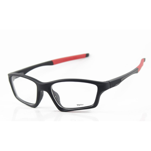 Bingkai Kacamata Desainer Olahraga Optik Merek Baru Bingkai Kacamata Fashion Pria/Wanita Crosslink OX8069 Bingkai Kacamata Hitam Kotak - Product Image 1