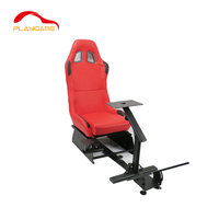Support de volant de course avec cockpit de simulateur de conduite de chaise de jeu pour tous les supports de roue Logitech G923 G29 G920 Thrustmaster