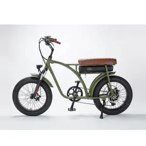 20 inch Chopper beach cruiser bicycles 500w electric e bikes