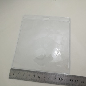 Porte-badge carré en PVC taille intérieure 118*132mm pour la taille extérieure de la conférence <span class=keywords><strong>113</strong></span>*113mm" - Product Image 1