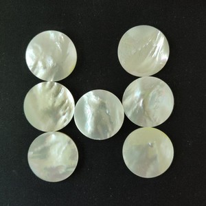 Offres Spéciales nacre blanche disques poli puces rondes en 30mm <span class=keywords><strong>x</strong></span> 2.8mm - Product Image 3