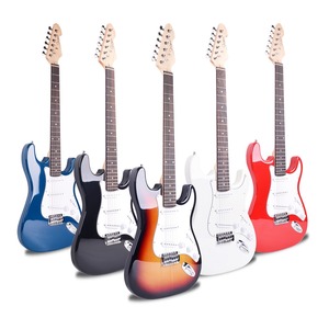 L-G1-ST Pas Cher 22 frettes en tilleul SSS ramassage secousse simple à bascule chine guitares électriques - Product Image 1