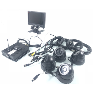 Hyf AHD 1080P 4 Kênh 4G GPS Xe Buýt Máy Ảnh Giám Sát Bộ Với Từ Xa Kỹ Thuật Kép SD Thẻ Di Động DVR Video Giám Sát Kit - Product Image 3