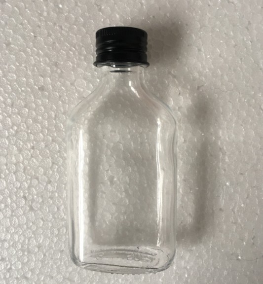 100ml 200ml 250ml 350ml Customized Elegant Mini Liquor Glass Bottle Glass Spirit Bottle