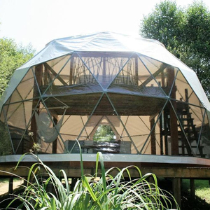 Gran Carpa Geodésica de Lujo Transparente para Fiestas, Eventos, Circo, Refugio de 20 Metros, Tiendas de Campaña Glamping - Product Image 1
