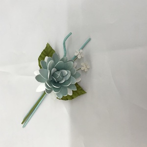 결혼식 훈장을 % s 싼 인공적인 국화 꽃 - Product Image 5