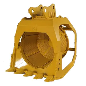 Excavator rotary sieve bucket Rotary sieve bucket model Rotary sieve bucket price