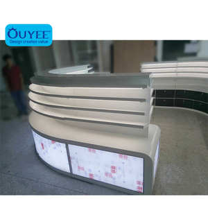 Wooden <strong>Display</strong> Table <strong>Corner</strong> Design Steel Showcase <strong>Display</strong> <strong>Cabinet</strong> for Optical Shop Decoration - Product Image 5