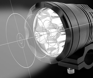 Venta caliente 60 W de la motocicleta luz del punto LED <span class=keywords><strong>faro</strong></span> modelo - Product Image 4