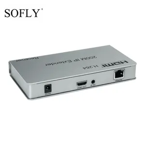 SOFLY 200 M HDMI Extender Nhà Máy Giá SOFLY 1080 p HDMI Extender 200 M IP với IR điều khiển