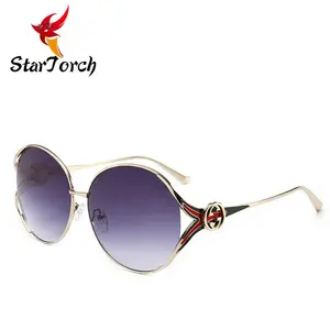 Più nuovo Modo D'avanguardia <span class=keywords><strong>Occhiali</strong></span> <span class=keywords><strong>Da</strong></span> <span class=keywords><strong>Sole</strong></span> In Metallo <span class=keywords><strong>Occhiali</strong></span> <span class=keywords><strong>Da</strong></span> <span class=keywords><strong>Sole</strong></span> Rotondi Per Gli Uomini E Le Donne - Product Image 1