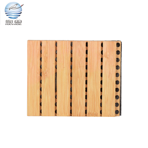 D'auditorium d'isolation acoustique en bois massif <span class=keywords><strong>multicouche</strong></span> panneau acoustique rainuré - Product Image 6