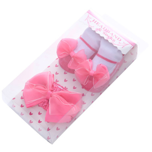 Belle Princesse Bébé Costume Haut De gamme Coton Pleine Lune Chaussettes et Accessoires De Cheveux - Product Image 6
