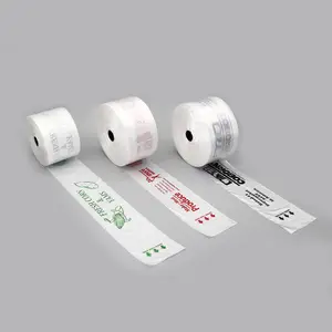 Custom 100% Biodegradable Clear Perforated Plastic Produce Bag Roll
