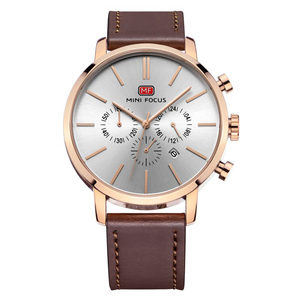 Delgado Venta caliente de los hombres de estilo relojes encanto relojes hombres reloj megir chrono reloj azul Horfa un menn - Product Image 4