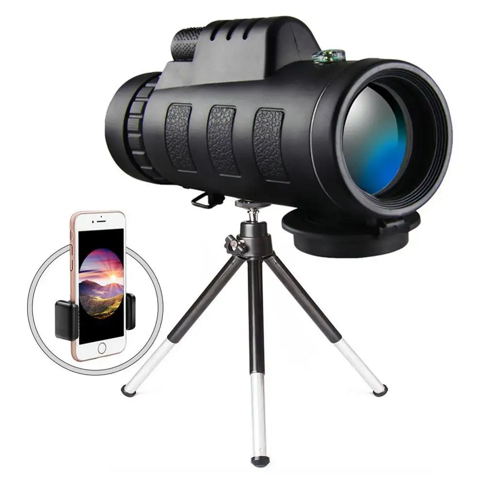 40x60 Focus Handheld Monocular Telescope for Hunting, Camping, Wildlife, Bird watching, Surveillance