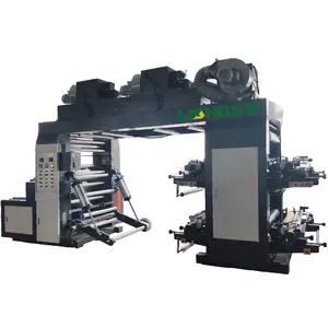 4 colour high speed Kraft paper tissue paper cup paper roll printing press machine flexo printing machine